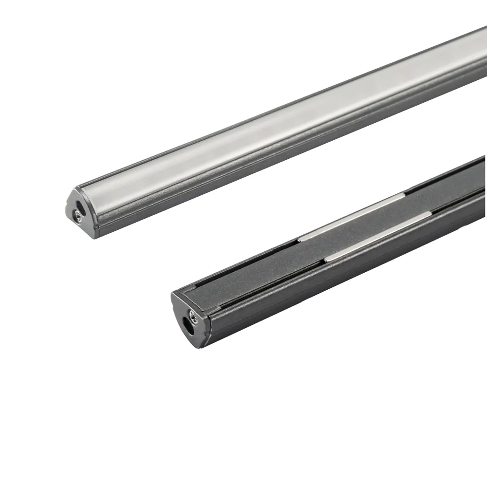 ULIGHT 1310 anti-glare LED bar front and back view showing 30 degree angled profile
